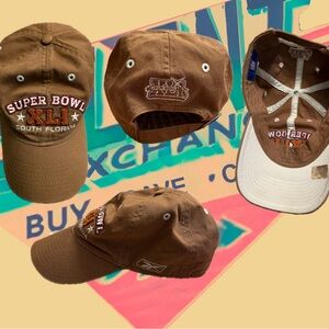 NFL Reebok Coffee Brown Super Bowl XLI Cap South Florida